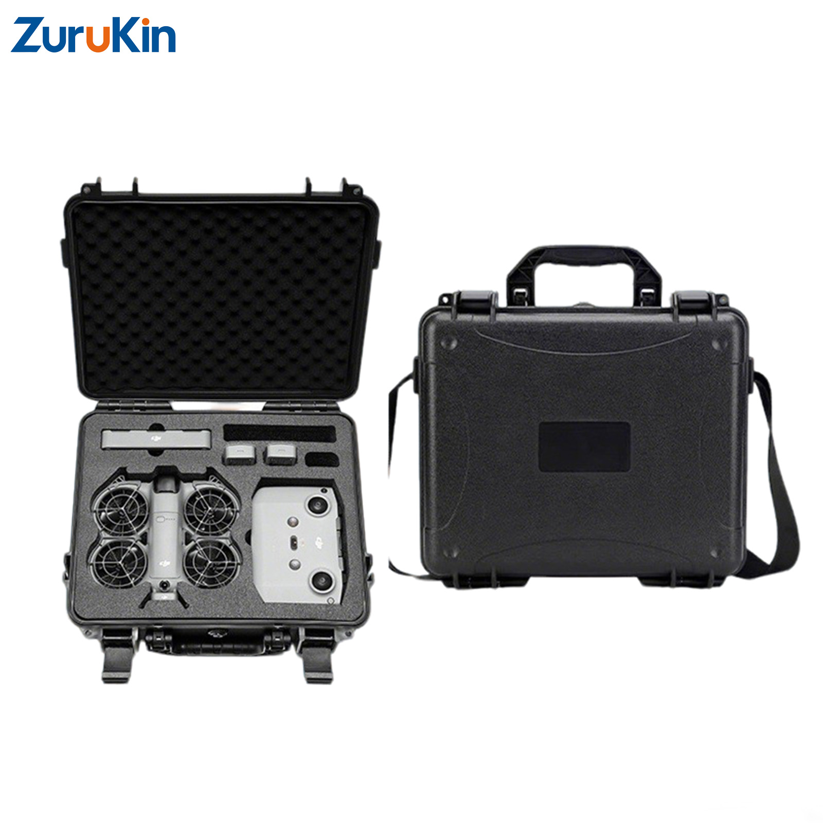 Drone Battery Strap - ZuruKin Hard Shell Carrying Case with