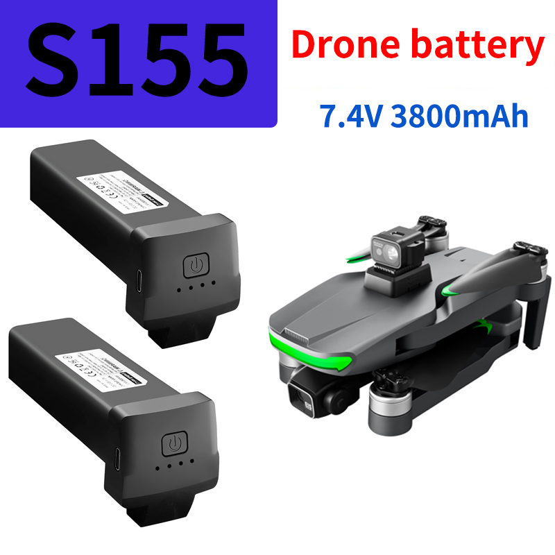 Drone Battery Li-Ion - S155 ProMax Drone Battery 7.4V 3800mAh