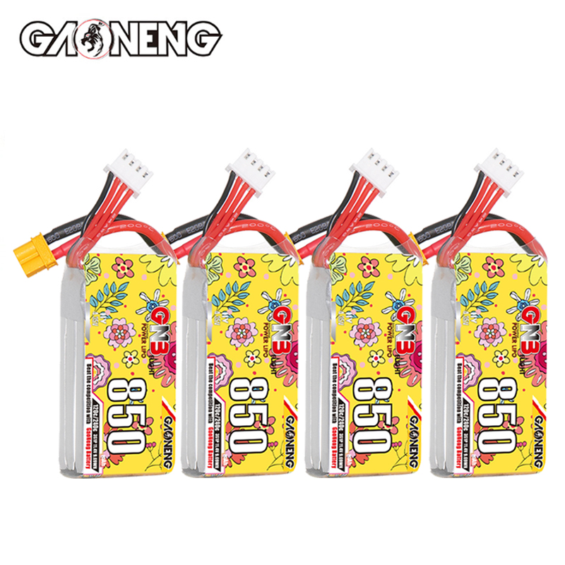 Drone Battery Li-Ion - Upgraded GNB 4S 15.2V 850mAh Lipo