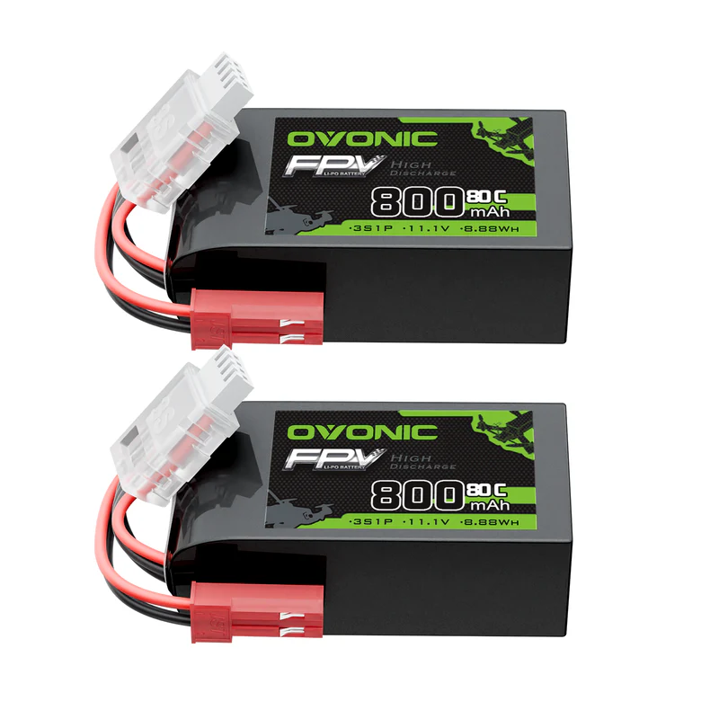 Drone Battery Bag - OVONIC 11.1V 80C 800mAh 3S LiPo