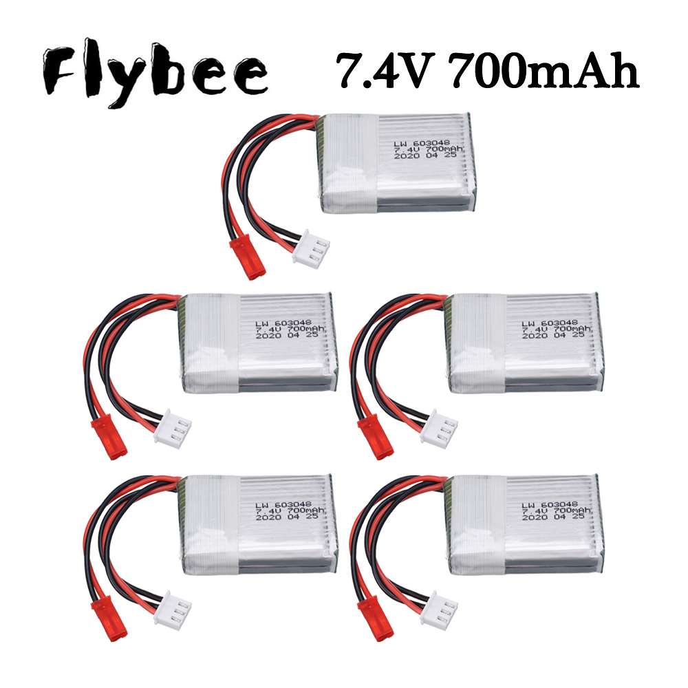 Drone Battery Lipo - 7.4V 700mAh 25c Lipo Battery For
