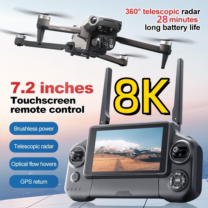8K 3 Axis Gimbal Brushless 7.2 - Drone Battery Case 评论和价格