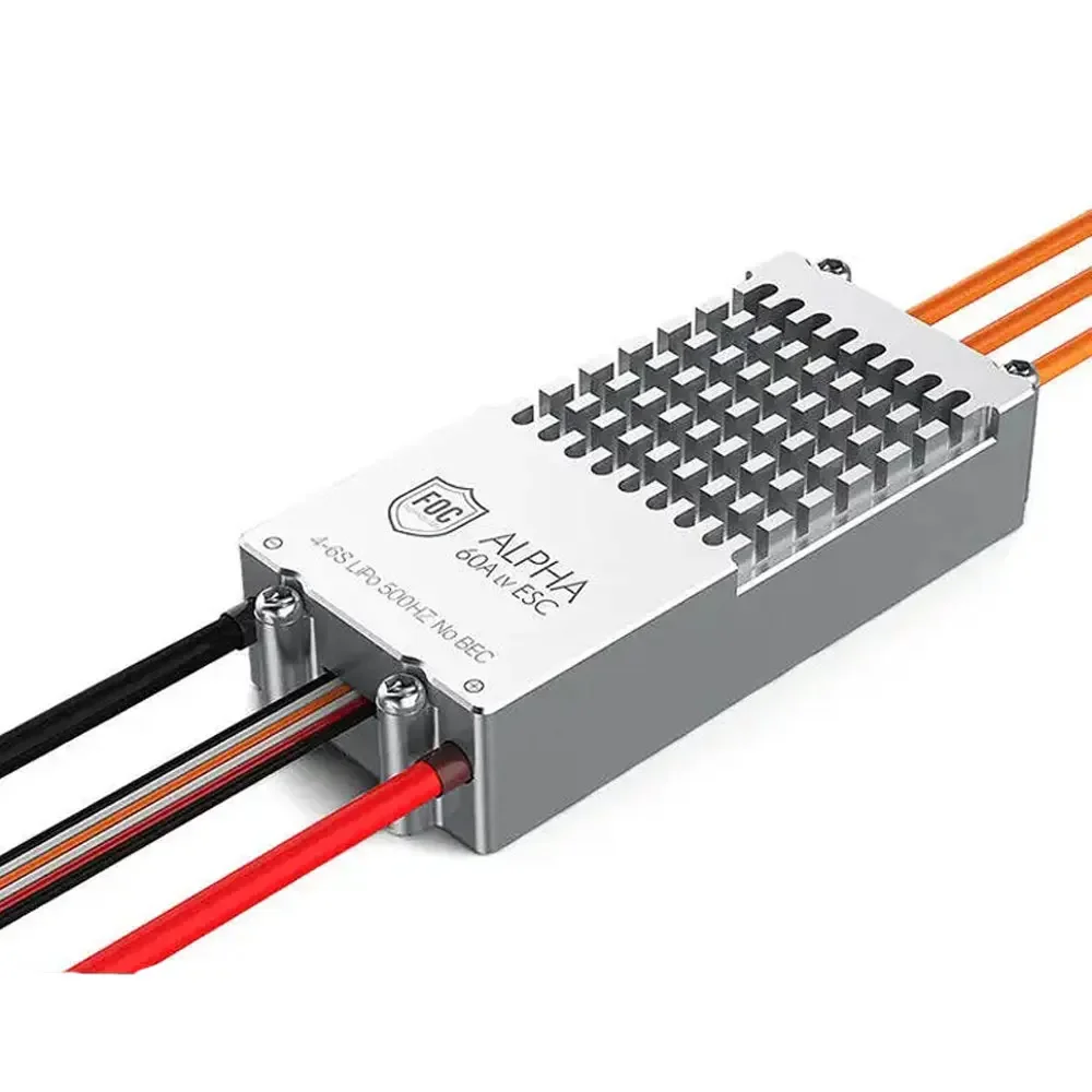 T-Motor ALPHA 60A 6S FOC ESC - - Drone Battery High Voltage 评论和价格