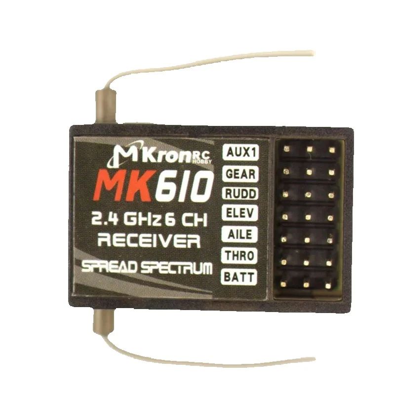 DSM2 MK610 AR6100 2.4G 6CH RC  - Drone Battery Plate 评论和价格