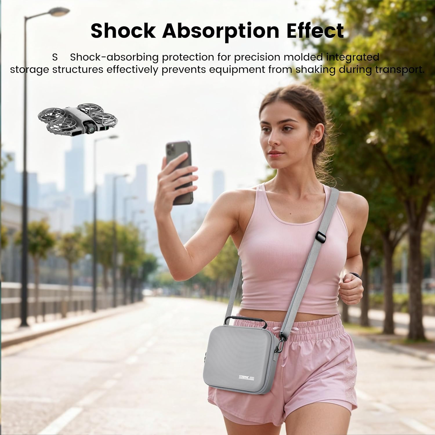 STARTRC Neo 2 Portable PU Shou - Drone Battery Case 评论和价格