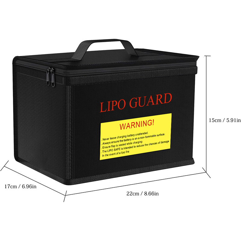 Lipo Guard Safety Bag Fireproo - Drone Battery Bag 评论和价格