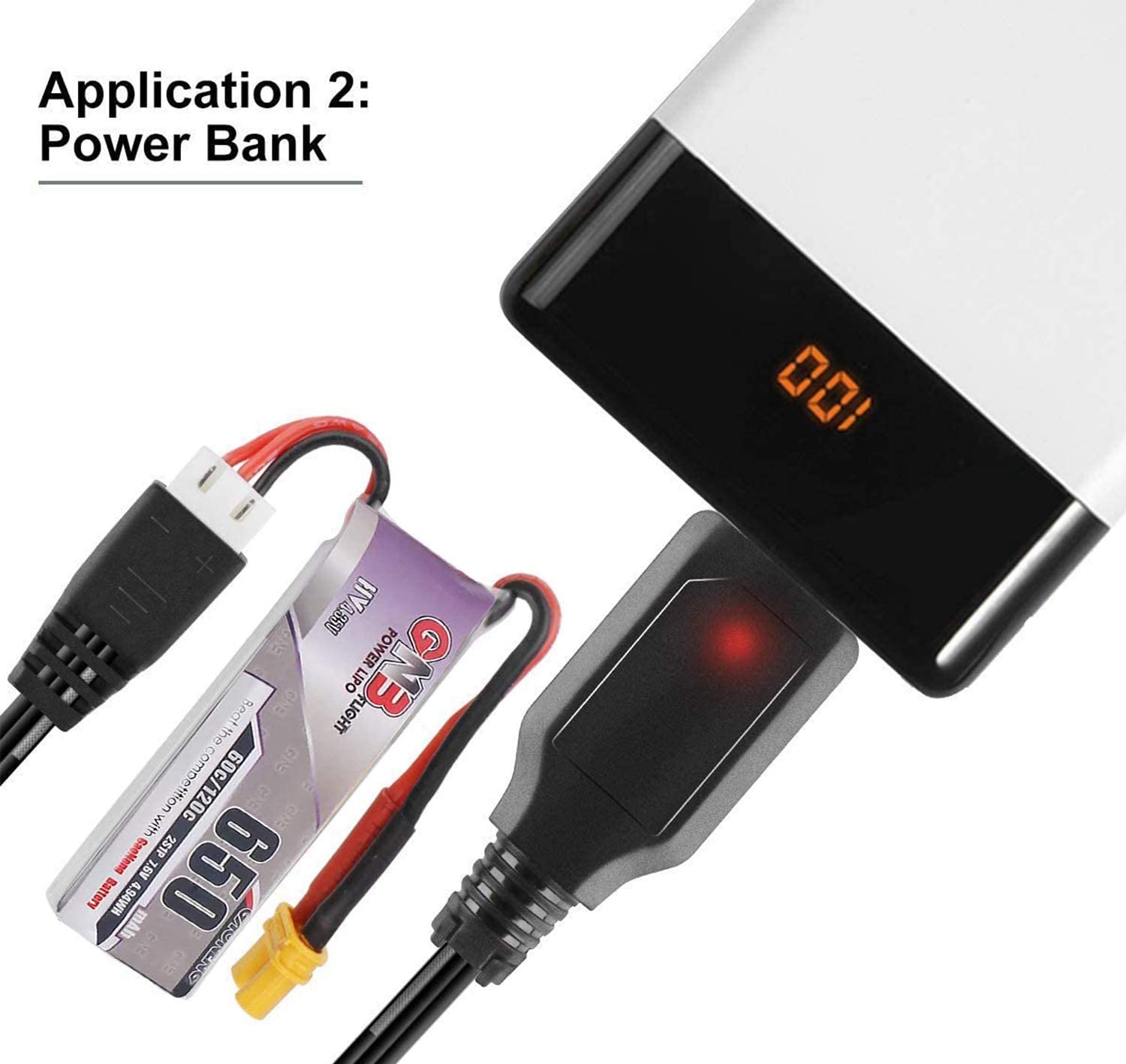 1-Pack XH-3P Balance 7.4V 1A L - Drone Battery Balance Charger 评论和价格