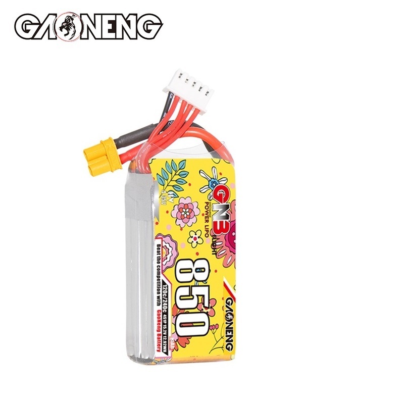 Upgraded GNB 4S 15.2V 850mAh L - Drone Battery Li-Ion 评论和价格