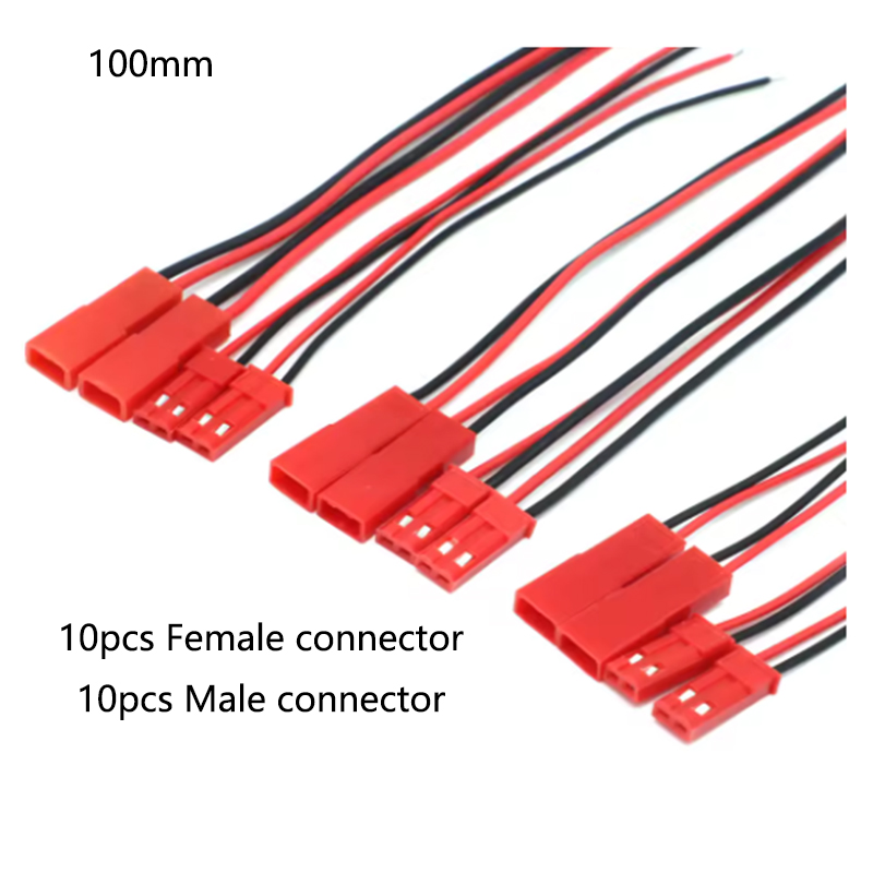 20pcs 100mm 150mm 200mm JST Ma - Drone Battery Connector 评论和价格
