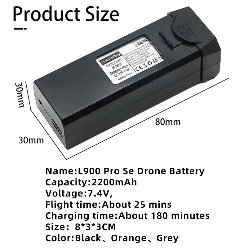 Battery L900 PRO SE Max Drone  - Drone Battery Li-Ion 评论和价格