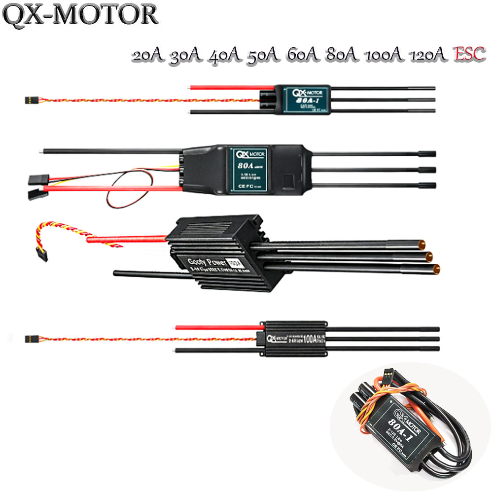 20A-120A Brushless ESC Speed C - Drone Battery Plate 评论和价格