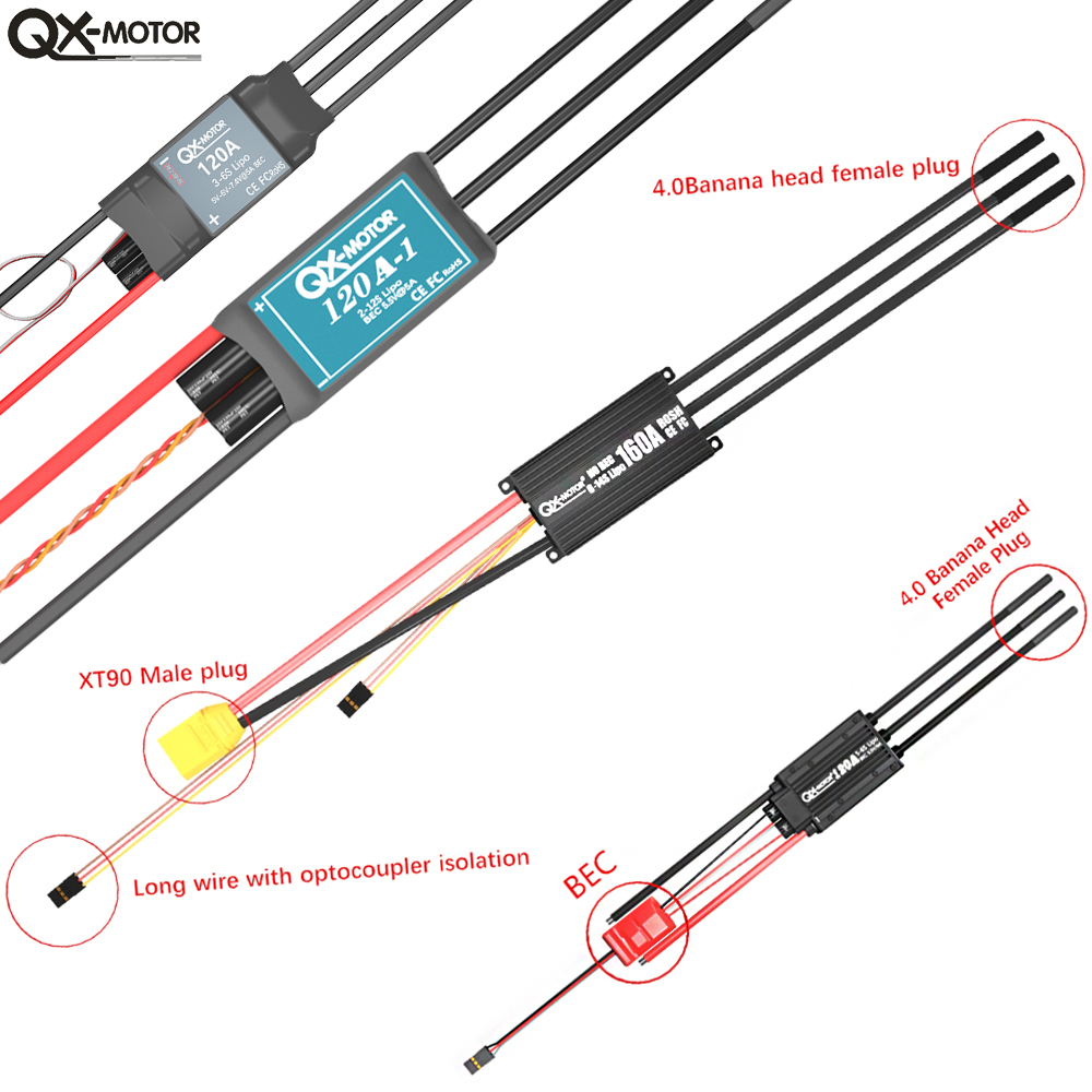 20A-120A Brushless ESC Speed C - Drone Battery Plate 评论和价格