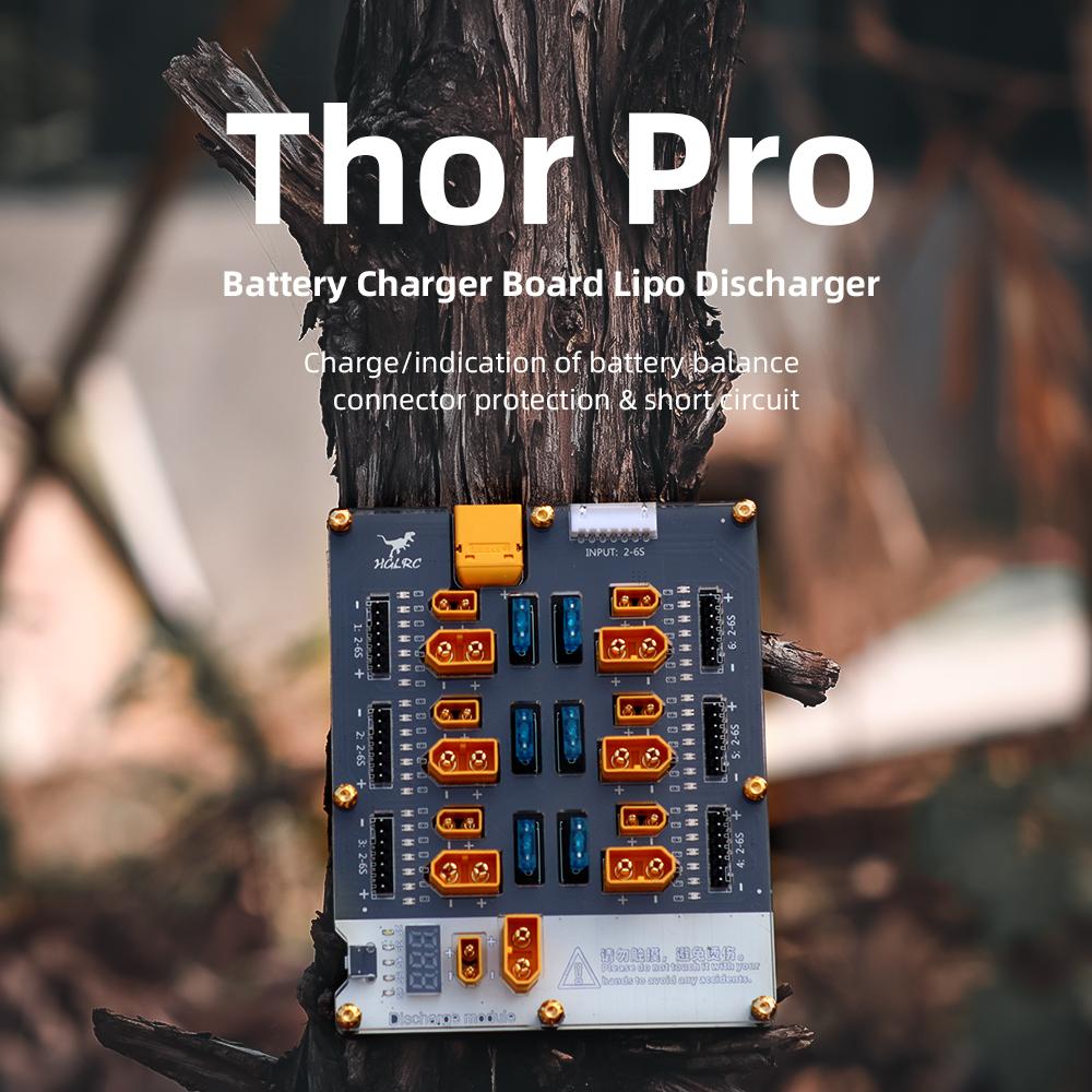 HGLRC Thor6PRO 1P 6 Port LiPo  - Drone Battery Parallel Board 评论和价格