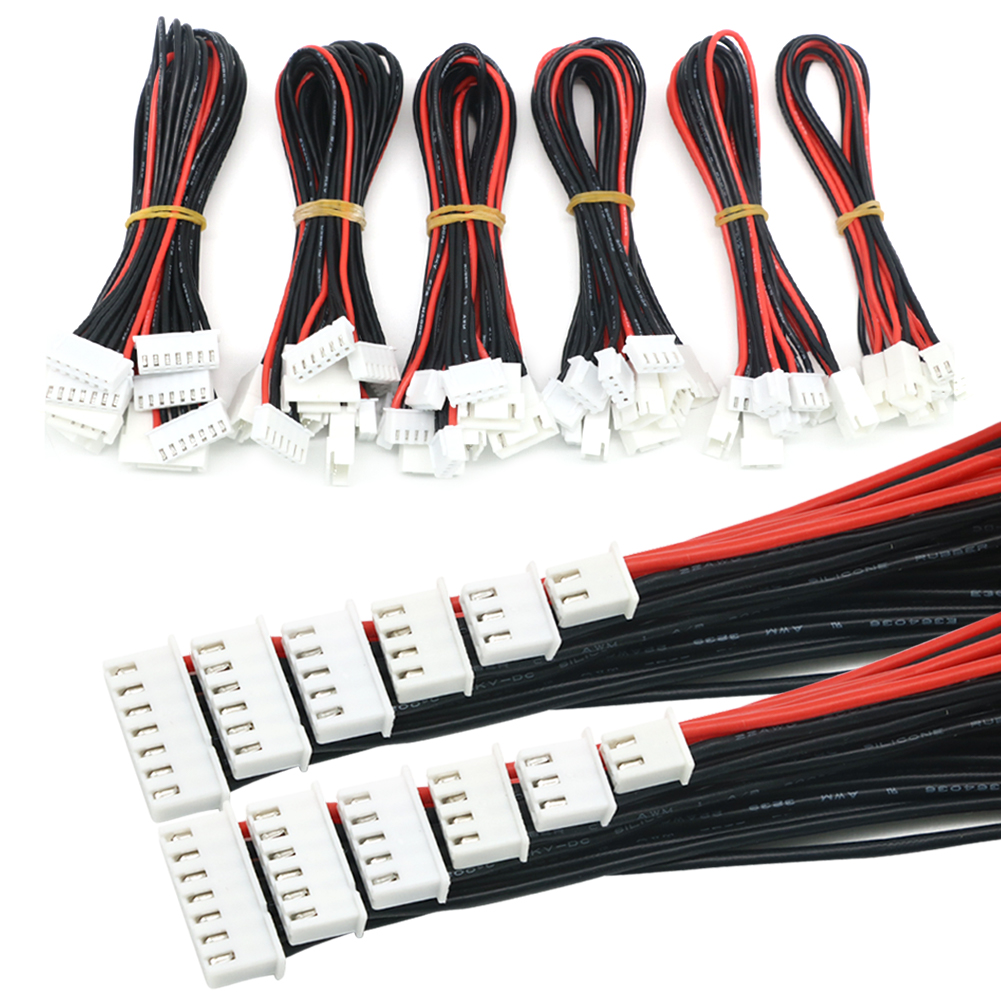 5pcs/lot JST-XH 1S 2S 3S 4S 5S - Drone Battery 6S 评论和价格