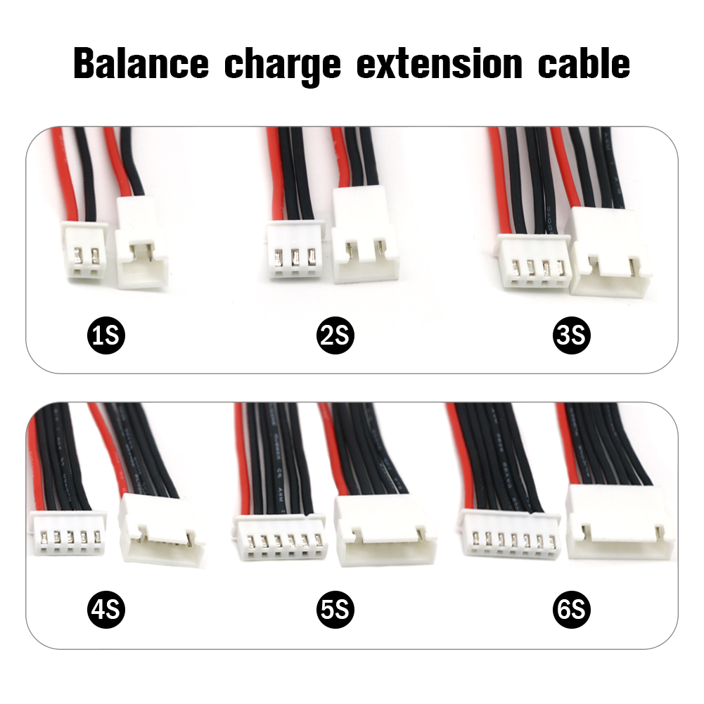 5pcs/lot JST-XH 1S 2S 3S 4S 5S - Drone Battery 6S 评论和价格