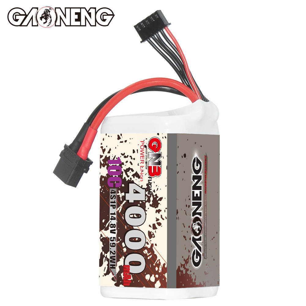 GNB 4000mAh 4S 14.8V 10C 20C W - Drone Battery Plate 评论和价格