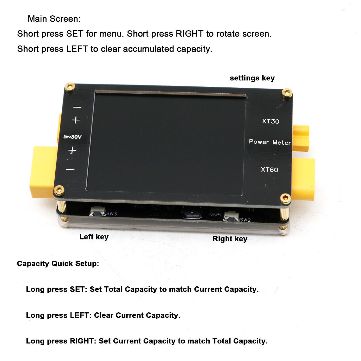 2.4Inch Display Power Meter XT - Drone Battery Voltage Checker 评论和价格