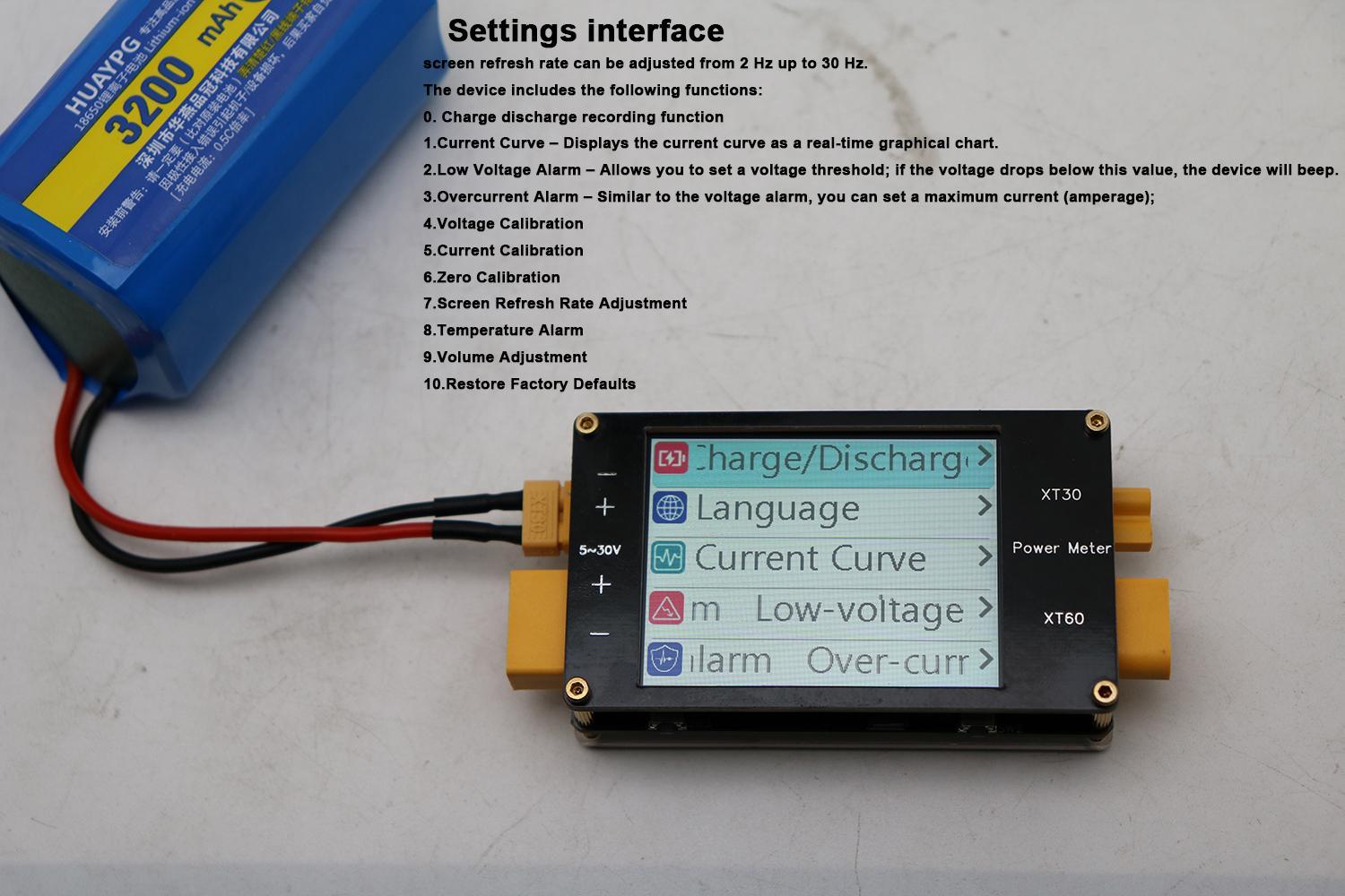 2.4Inch Display Power Meter XT - Drone Battery Voltage Checker 评论和价格