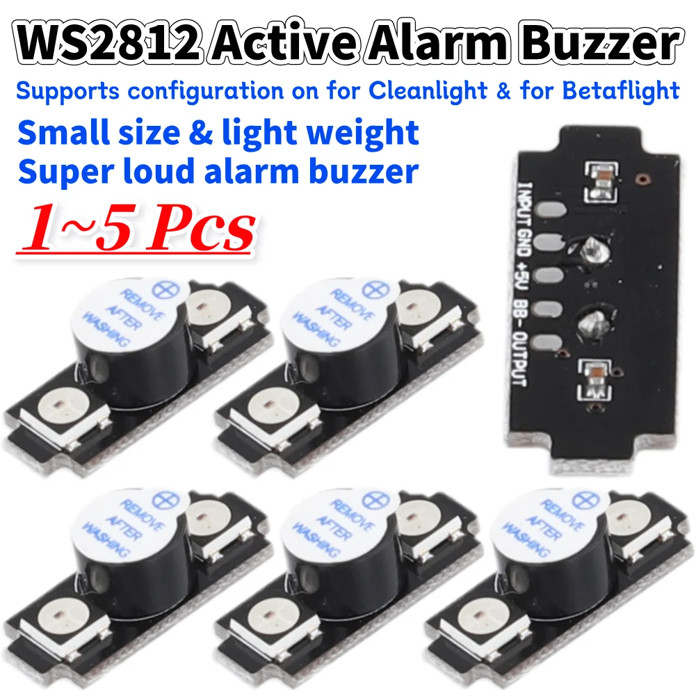 WS2812 Active Alarm Buzzer Col - Drone Battery Alarm 评论和价格