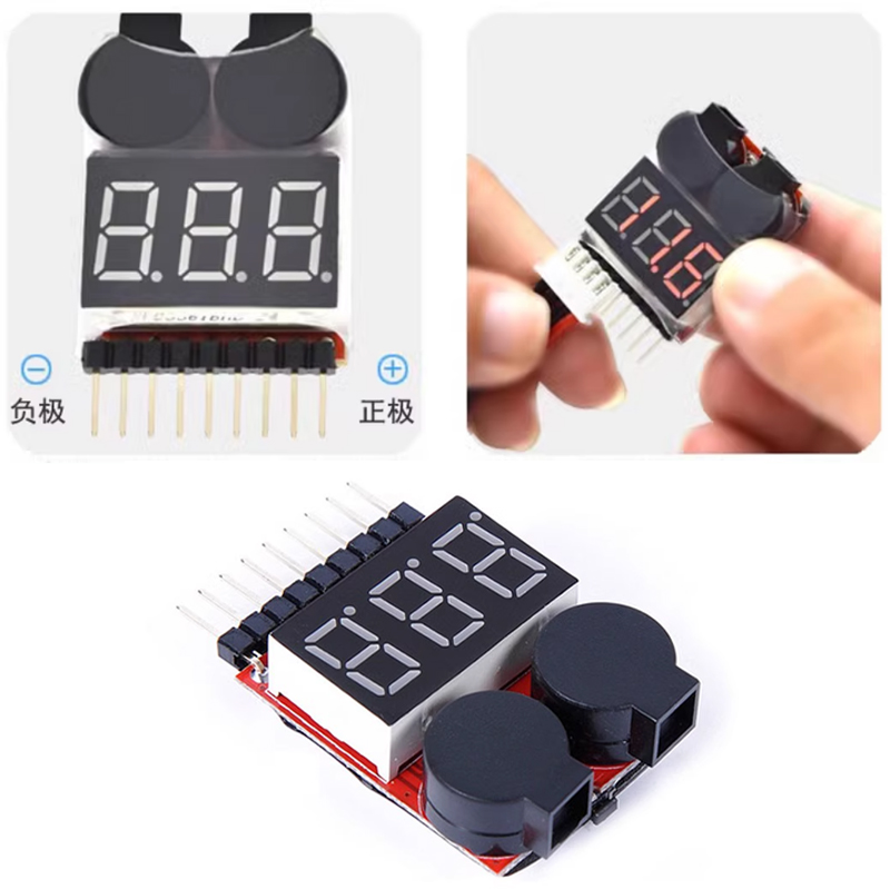 RC Car Cell Checker BB ring Li - Drone Battery Voltage Checker 评论和价格