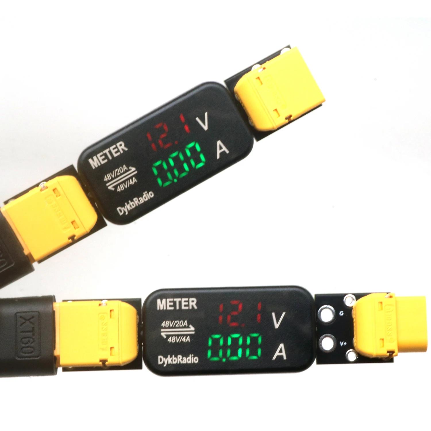 USB XT60 XT30 Voltmeter Ammete - Drone Battery Voltage Checker 评论和价格