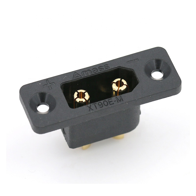 30PCSAmass Black XT90E-M Panel - Drone Battery Connector 评论和价格