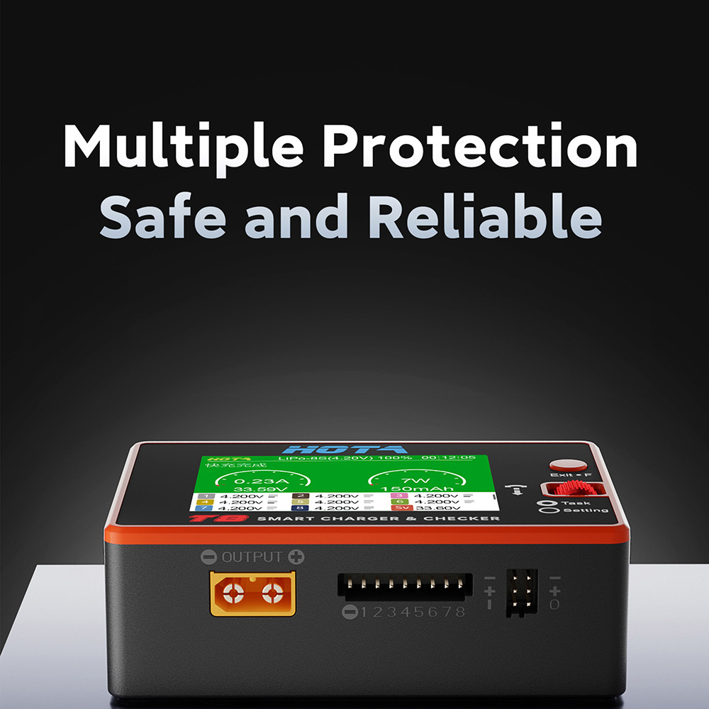 HOTA T8 Smart Balance Charger  - Drone Battery Smart 评论和价格