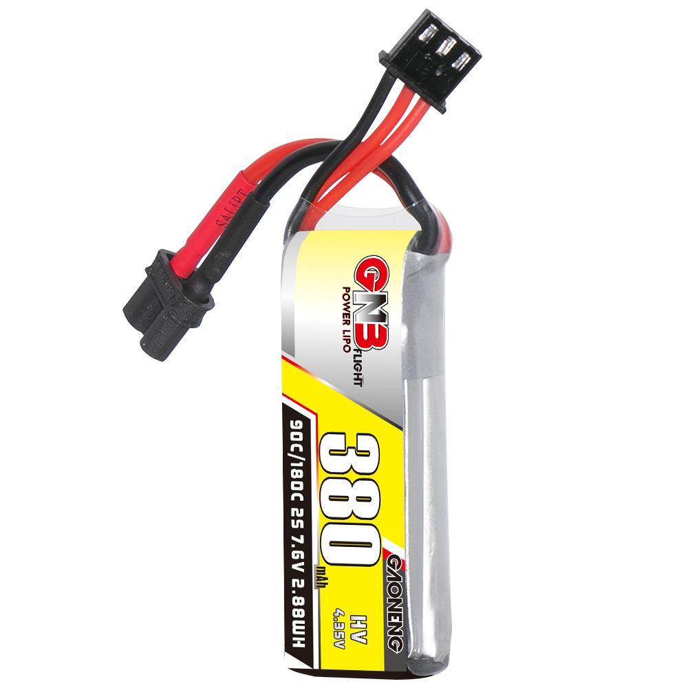 GNB 2S 7.6V 380mAh 90C/180C Li - Drone Battery Plate 评论和价格