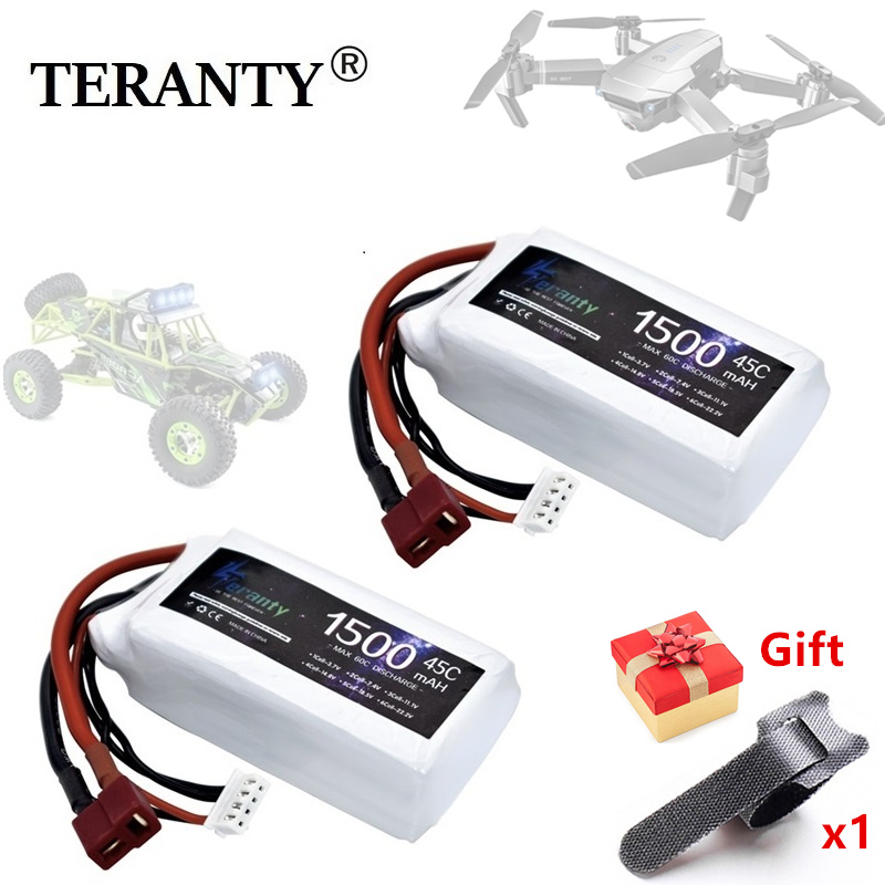 TERANTY 3s 45C 11.1V 1500mah L - Drone Battery 3S 评论和价格