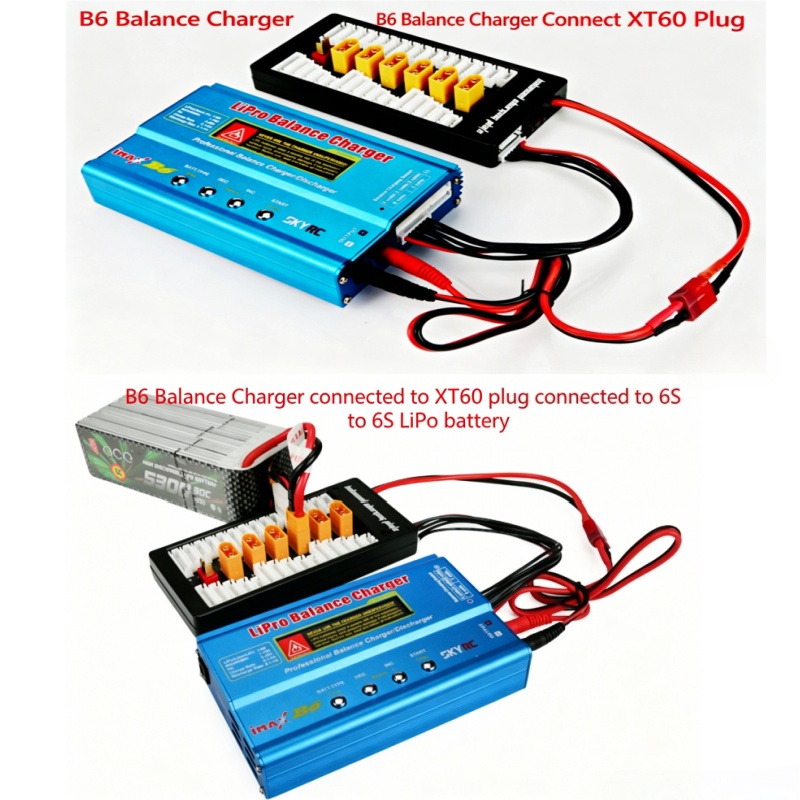 6 in 1 XT60 Parallel Charging  - Drone Battery Parallel Board 评论和价格