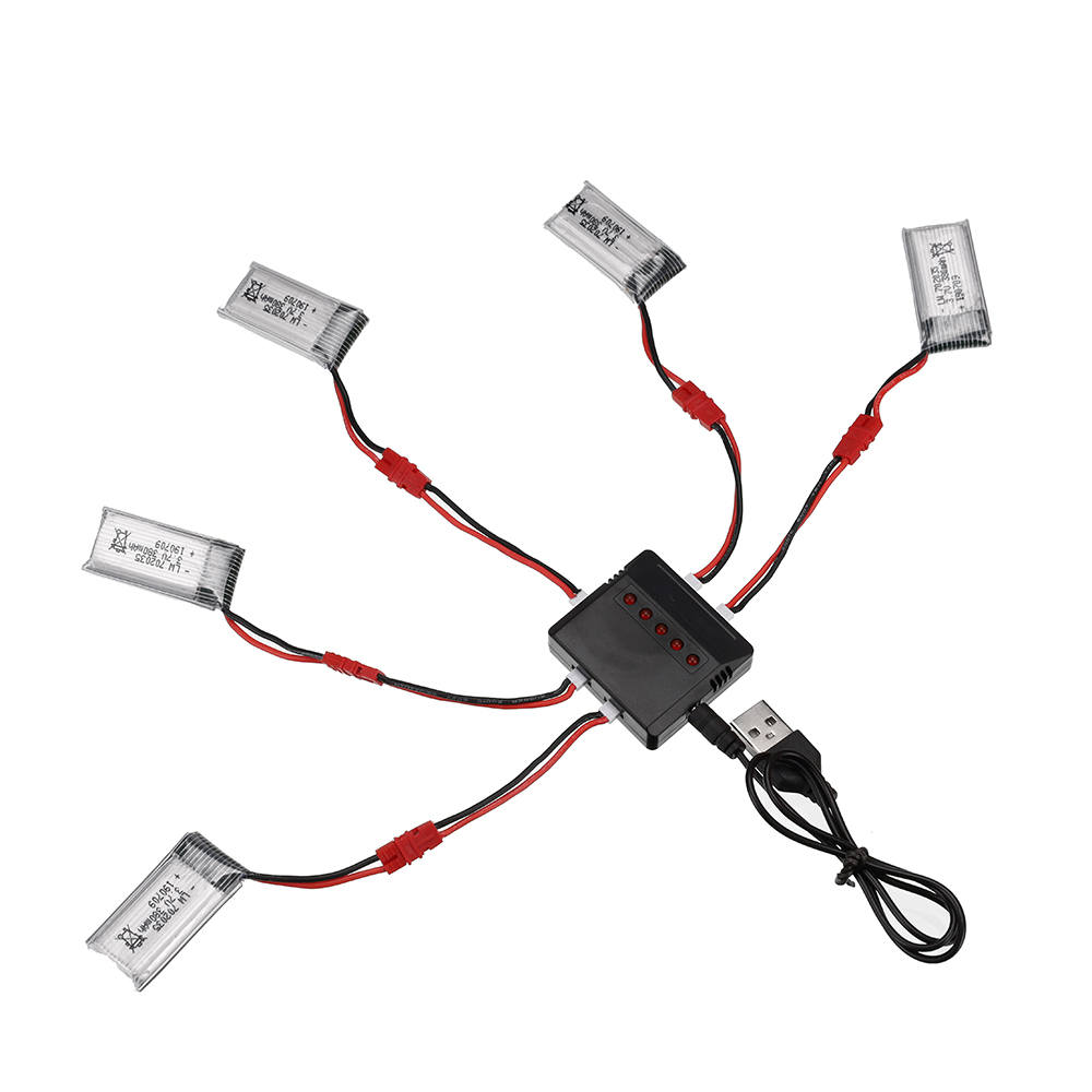 3.7V 380mAh Lipo Battery With  - Drone Battery Charger 评论和价格