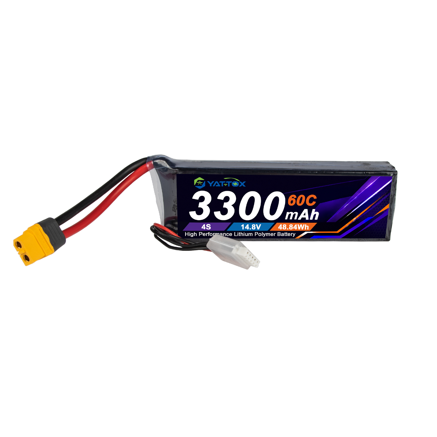 Yattox 4S 3300mAh 60C LiPo Bat - Drone Battery 4S 评论和价格