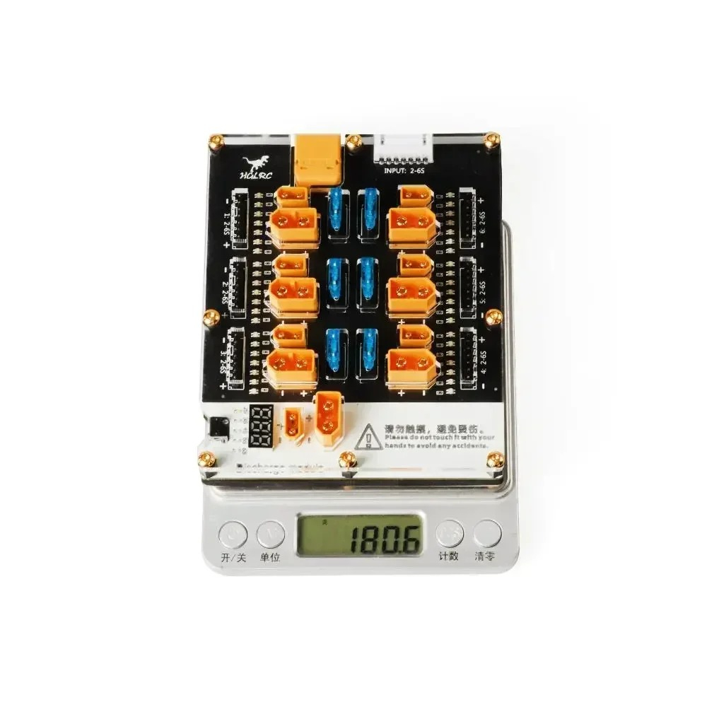HGLRC Thor Pro 6 Port LiPo Bal - Drone Battery Parallel Board 评论和价格