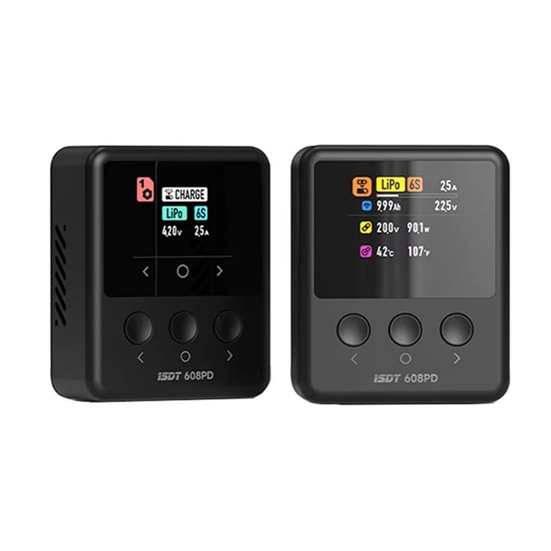 ISDT 608PD DC 240W/10A USB C 1 - Drone Battery Smart 评论和价格