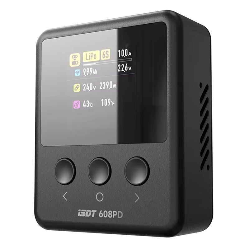 ISDT 608PD DC 240W/10A USB C 1 - Drone Battery Smart 评论和价格