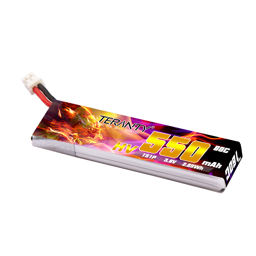 TERANTY HV 1S 3.8V 550mAh 80C/ - Drone Battery Plate 评论和价格