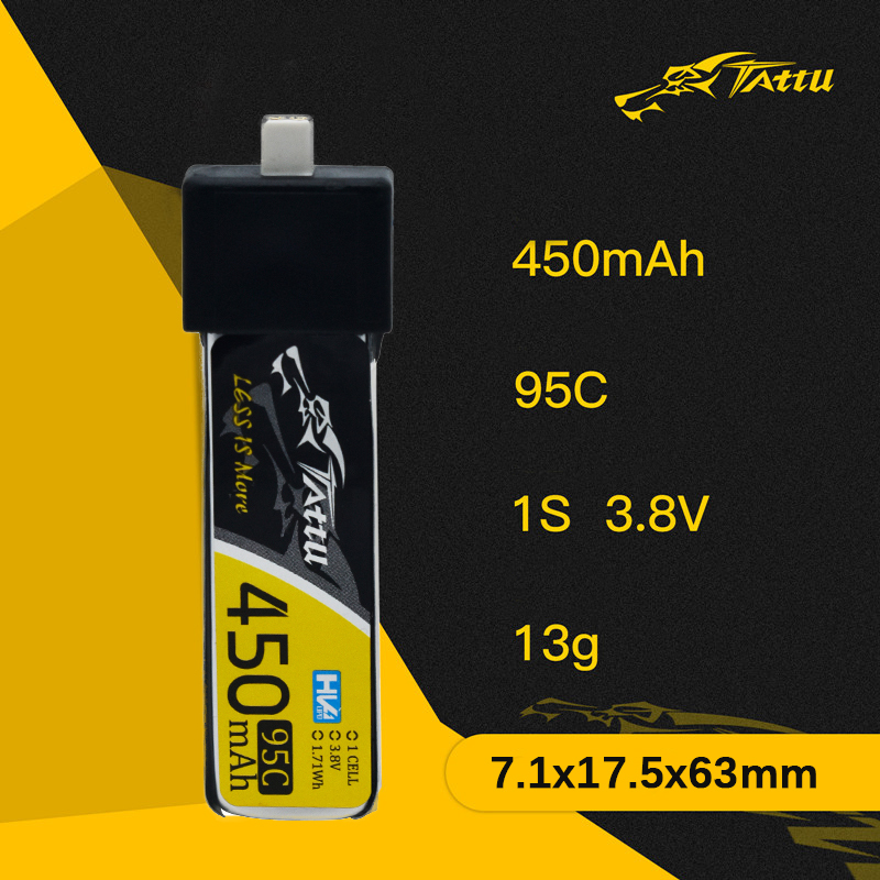 3Pcs NEW TATTU 450/500/550mAh  - Drone Battery Plate 评论和价格