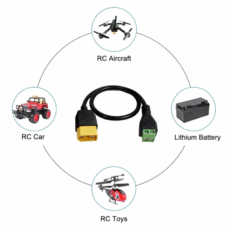 XT60 Connector Male Female To  - Drone Battery Balance Charger 评论和价格