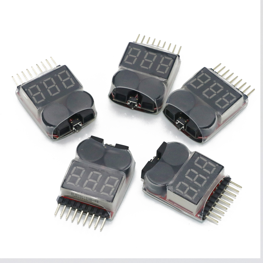 Lipo Battery Voltage Tester vo - Drone Battery Alarm 评论和价格