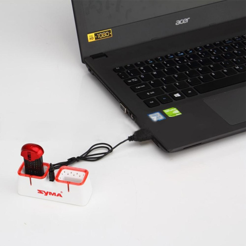 Dual USB Fast Charger for Syma - Drone Battery Plate 评论和价格