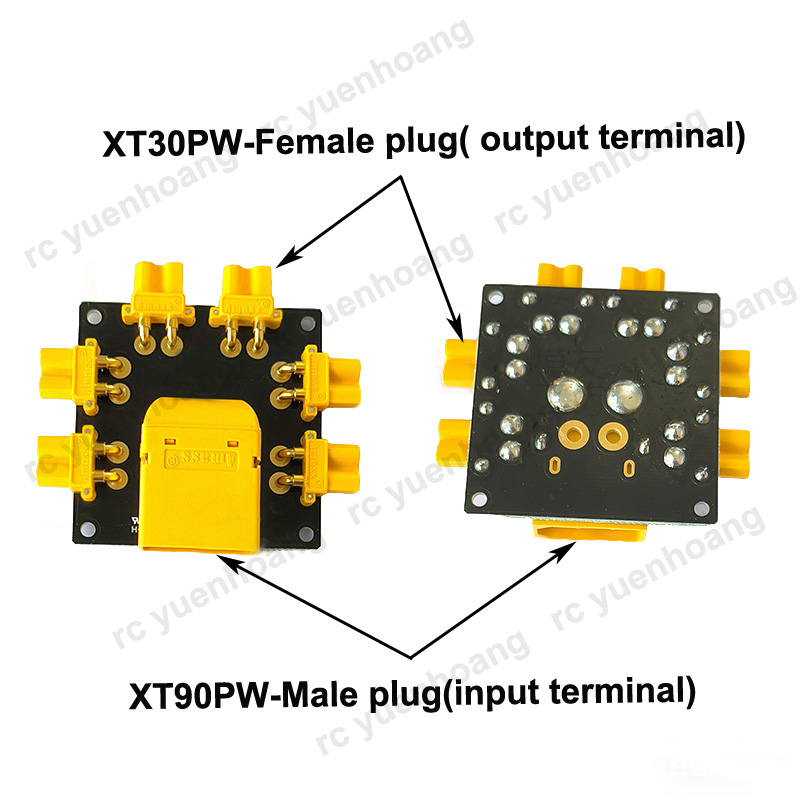 1PCS XT30PW-Female Power Distr - Drone Battery Parallel Board 评论和价格