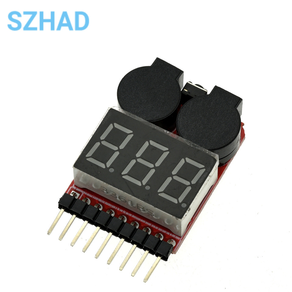1-8S LiPo Battery Voltage Test - Drone Battery Voltage Checker 评论和价格