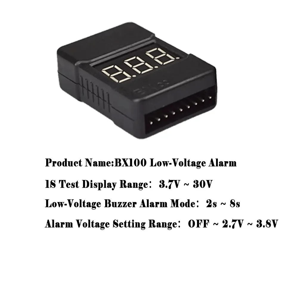 BX100 1-8S Lipo Battery Voltag - Drone Battery Alarm 评论和价格