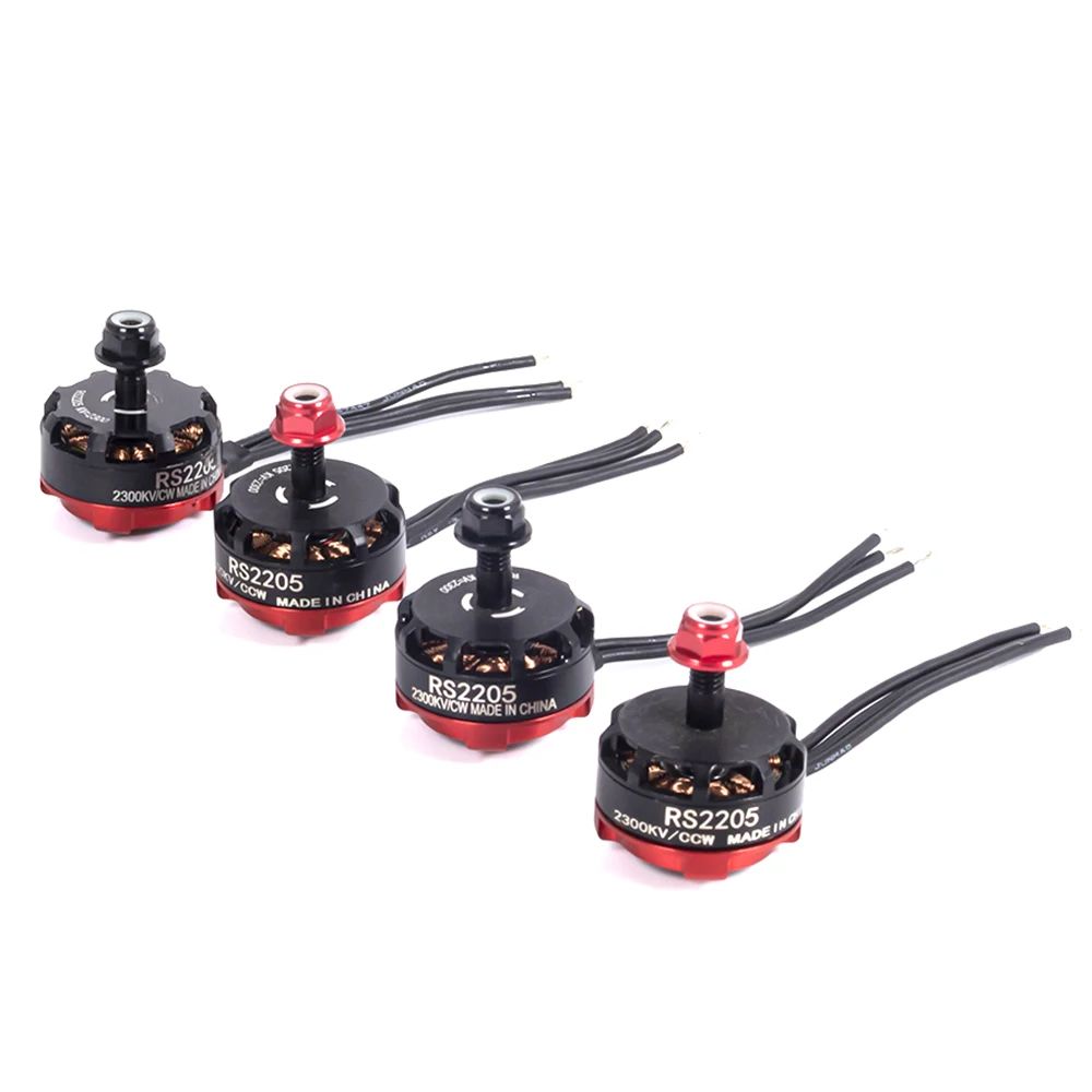 2/4pcs Brushless Motor RS2205  - Drone Battery 6S 评论和价格