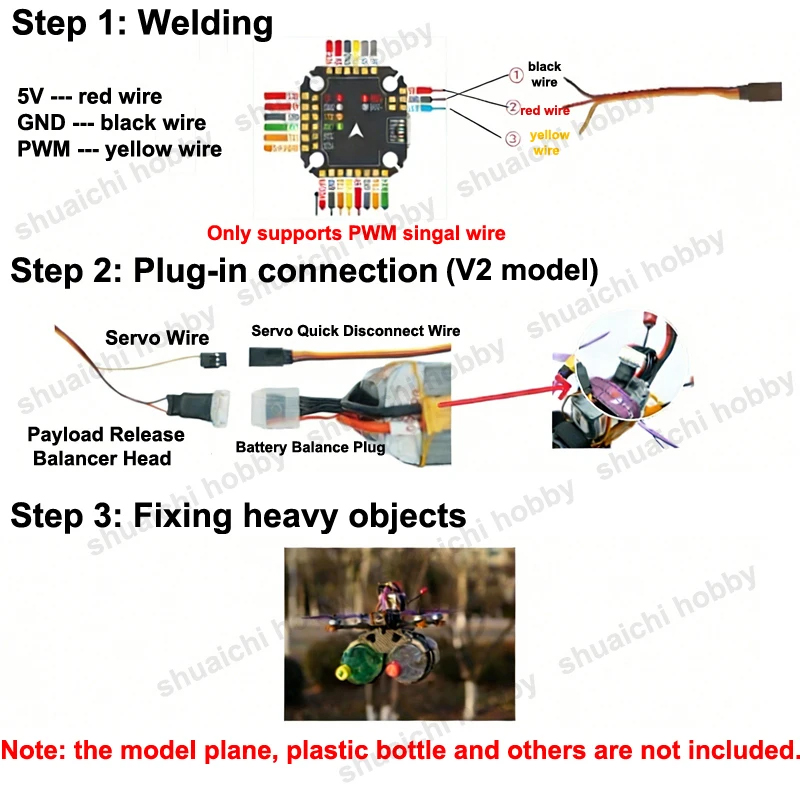 1PCS Strap-type FPV Drone PWM- - Drone Battery Strap 评论和价格