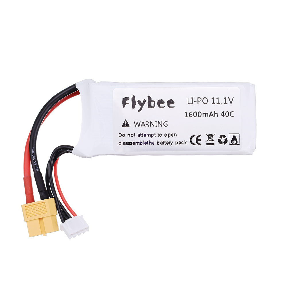 2pcs High Rate 40C 11.1V 1600m - Drone Battery 3S 评论和价格