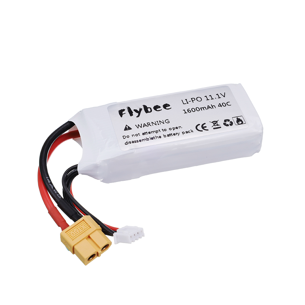2pcs High Rate 40C 11.1V 1600m - Drone Battery 3S 评论和价格