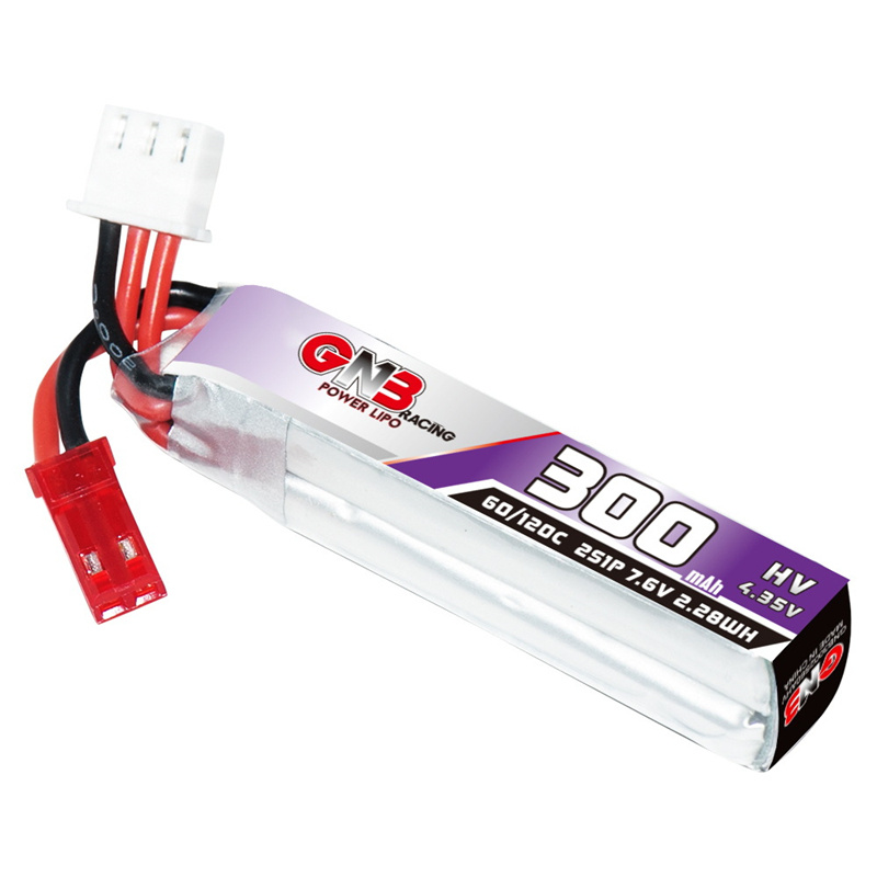 GAONENG GNB 2S 7.6V 300mAh 60C - Drone Battery Connector 评论和价格