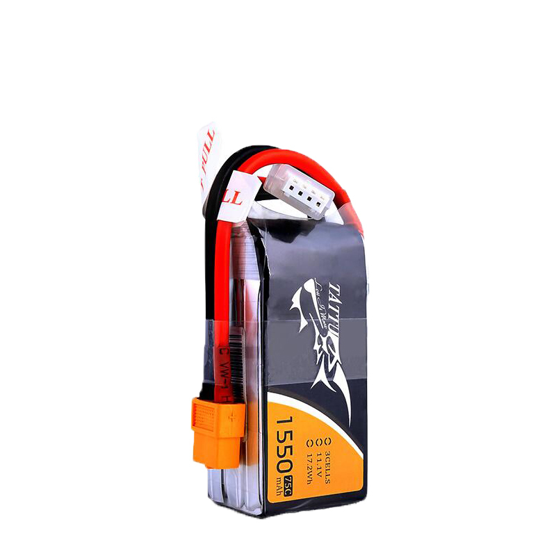 TATTU 3S 11.1V 1550mAh 75C LiP - Drone Battery 3S 评论和价格