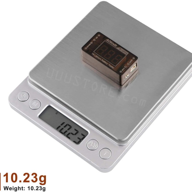 AOKoda AOK-041 1S LiPo Battery - Drone Battery Voltage Checker 评论和价格